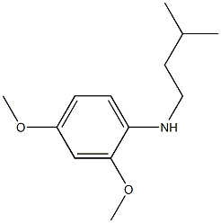 2,4-dimethoxy-N-(3-methylbutyl)aniline