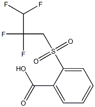 2-[(2,2,3,3-tetrafluoropropane)sulfonyl]benzoic acid Structure