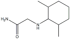 2-[(2,6-dimethylcyclohexyl)amino]acetamide Structure