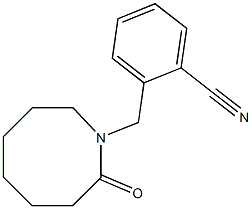 2-[(2-oxoazocan-1-yl)methyl]benzonitrile