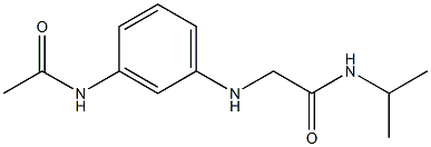 2-[(3-acetamidophenyl)amino]-N-(propan-2-yl)acetamide