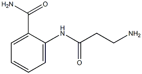  2-[(3-aminopropanoyl)amino]benzamide