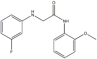 2-[(3-fluorophenyl)amino]-N-(2-methoxyphenyl)acetamide