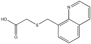 2-[(quinolin-8-ylmethyl)sulfanyl]acetic acid