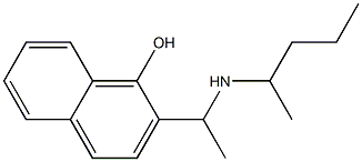 2-[1-(pentan-2-ylamino)ethyl]naphthalen-1-ol