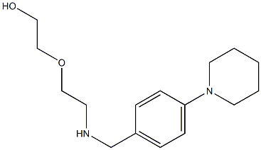 2-[2-({[4-(piperidin-1-yl)phenyl]methyl}amino)ethoxy]ethan-1-ol
