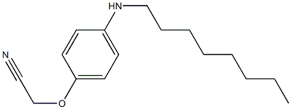2-[4-(octylamino)phenoxy]acetonitrile