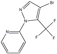  2-[4-bromo-5-(trifluoromethyl)-1H-pyrazol-1-yl]pyridine