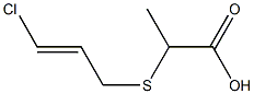 2-{[(2E)-3-chloroprop-2-enyl]thio}propanoic acid