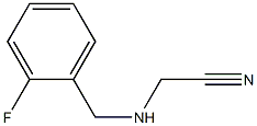 2-{[(2-fluorophenyl)methyl]amino}acetonitrile