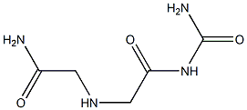 2-{[2-(carbamoylamino)-2-oxoethyl]amino}acetamide Struktur