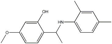 2-{1-[(2,4-dimethylphenyl)amino]ethyl}-5-methoxyphenol