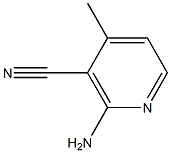 2-amino-4-methylnicotinonitrile 结构式