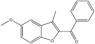 2-benzoyl-5-methoxy-3-methyl-1-benzofuran|