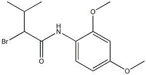 2-bromo-N-(2,4-dimethoxyphenyl)-3-methylbutanamide Structure