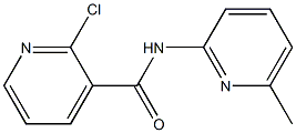  2-chloro-N-(6-methylpyridin-2-yl)pyridine-3-carboxamide