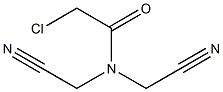 2-chloro-N,N-bis(cyanomethyl)acetamide 结构式