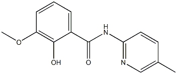 2-hydroxy-3-methoxy-N-(5-methylpyridin-2-yl)benzamide
