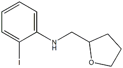 2-iodo-N-(oxolan-2-ylmethyl)aniline Structure