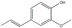 2-methoxy-4-(prop-1-en-1-yl)phenol Structure