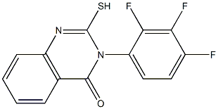 2-sulfanyl-3-(2,3,4-trifluorophenyl)-3,4-dihydroquinazolin-4-one