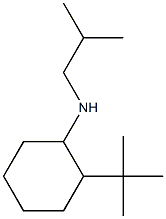 2-tert-butyl-N-(2-methylpropyl)cyclohexan-1-amine Struktur