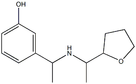 3-(1-{[1-(oxolan-2-yl)ethyl]amino}ethyl)phenol