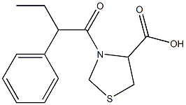 3-(2-phenylbutanoyl)-1,3-thiazolidine-4-carboxylic acid