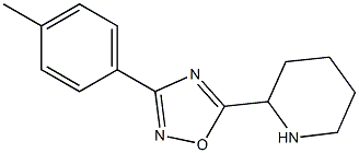 3-(4-methylphenyl)-5-(piperidin-2-yl)-1,2,4-oxadiazole