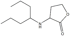 3-(heptan-4-ylamino)oxolan-2-one Structure