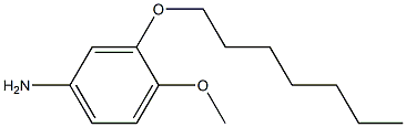 3-(heptyloxy)-4-methoxyaniline Structure