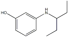 3-(pentan-3-ylamino)phenol Structure
