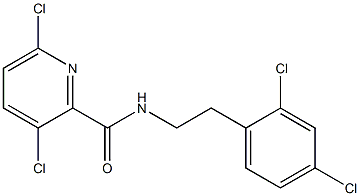 3,6-dichloro-N-[2-(2,4-dichlorophenyl)ethyl]pyridine-2-carboxamide