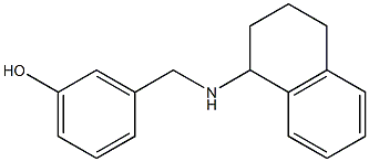 3-[(1,2,3,4-tetrahydronaphthalen-1-ylamino)methyl]phenol