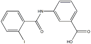 3-[(2-iodobenzoyl)amino]benzoic acid