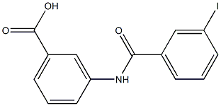 3-[(3-iodobenzene)amido]benzoic acid