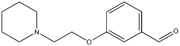 3-[2-(piperidin-1-yl)ethoxy]benzaldehyde
