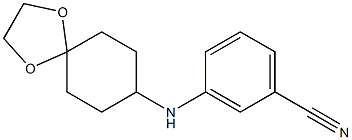 3-{1,4-dioxaspiro[4.5]decan-8-ylamino}benzonitrile