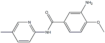  3-amino-4-methoxy-N-(5-methylpyridin-2-yl)benzamide