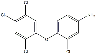 3-chloro-4-(2,4,5-trichlorophenoxy)aniline Structure