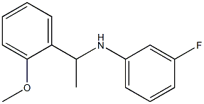 3-fluoro-N-[1-(2-methoxyphenyl)ethyl]aniline