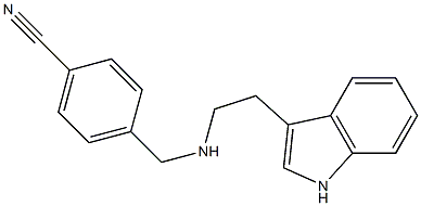  4-({[2-(1H-indol-3-yl)ethyl]amino}methyl)benzonitrile