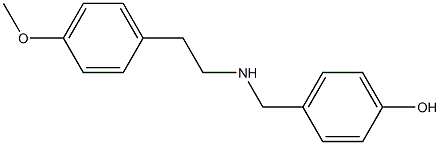 4-({[2-(4-methoxyphenyl)ethyl]amino}methyl)phenol