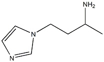 4-(1H-imidazol-1-yl)butan-2-amine Structure
