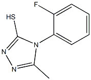 4-(2-fluorophenyl)-5-methyl-4H-1,2,4-triazole-3-thiol