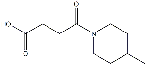 4-(4-methylpiperidin-1-yl)-4-oxobutanoic acid Structure