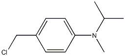 4-(chloromethyl)-N-methyl-N-(propan-2-yl)aniline Struktur