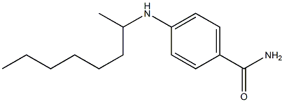 4-(octan-2-ylamino)benzamide