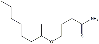 4-(octan-2-yloxy)butanethioamide