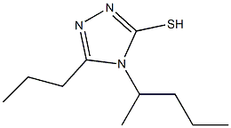 4-(pentan-2-yl)-5-propyl-4H-1,2,4-triazole-3-thiol